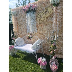 Photocorner nunta PINK FLOWERS