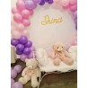 Photocorner TEDDY BEAR PINK AND PURPLE