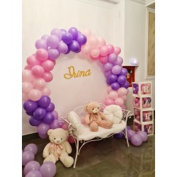 Photocorner TEDDY BEAR PINK AND PURPLE