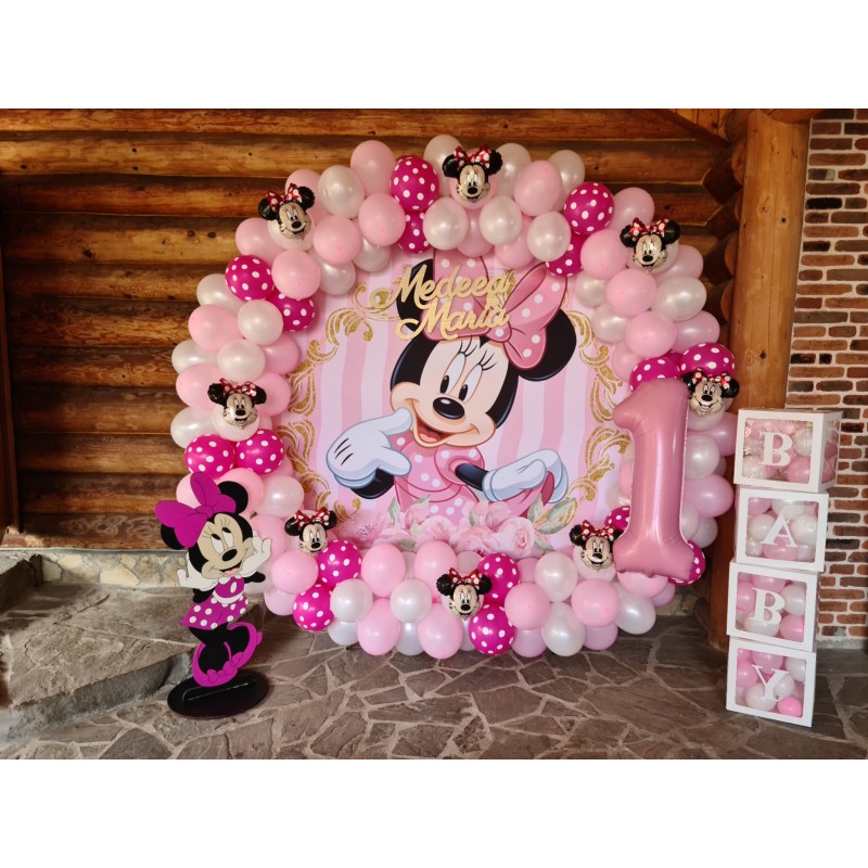 Photocorner aniversare Minnie Mouse